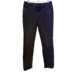 Simply Vera Vera Wang Black Mid Rise Skinny Jeans Size 8 Womens Denim Pants